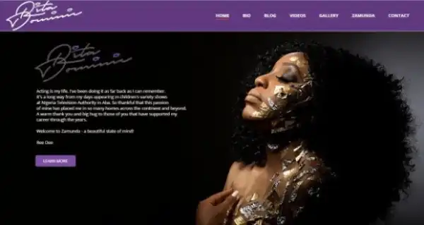 Photos: Actress Rita Dominic Launchess Website With Humid Photos 